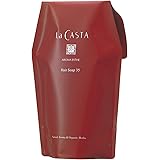 La Casta(ラ・カスタ) アロマエステ ヘアソープ 35 (シャンプー) 【 傷んだ髪のケアに 】 植物の力で、毛先までしっとりなめらかなツヤ髪へ [リフィル] 600ml つめかえ用