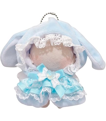 Amazon.co.jp: にじぬい 16cm ぬい服 着ぐるみ たれみみ 水色 黄色