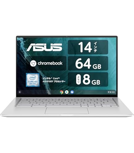 Amazon.co.jp: ASUS Chromebook クロームブック C425TA 14型 Core m3 