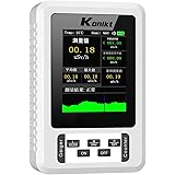 放射線測定器 ガイガーカウンター 日本監製 高精度 β線/γ線/X線測定 多言語切り替 警報機能 エネルギー補償型GMチューブ 核放射能 デジタルLCDスクリーン コンパクト 電磁/核放射線検出器 日本語取扱説明書 (ホワイト)
