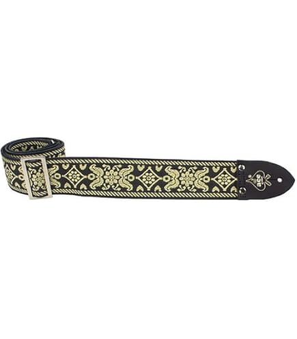 Amazon | Fender ストラップ Artisan Crafted Leather Strap, 2.5
