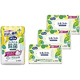 ユニ・チャーム シルコット ウェットティッシュ 安心除菌 本体 45枚入 ＋つめかえ用 45枚入×3個【セット】