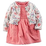 カーターズ carter's アパレル baby line ワンピース カーディガン ピンク フラワー 121G035 【並行輸入品】 6ヶ月
