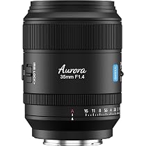 Amazon.co.jp: SIRUI Aurora 35mm F1.4 フルサイズ オートフォーカス