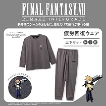 疲労回復ウェア『FINAL FANTASYⅦ』上下セット Mサイズ／ブラック 61dNWOiG4XL._AC_UL210_SR210,