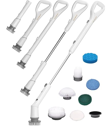 【特価セール】StarVal 電動バスクリーナー 2ハンドル構造 伸縮式61～1 Amazon｜StarVal 電動バスクリーナー 2ハンドル構造 伸縮式61～117cm