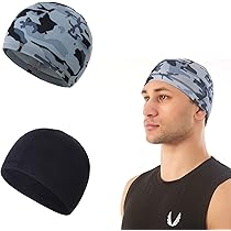 Amazon.co.jp: [Doyime] インナーキャップ (2枚組) スカル