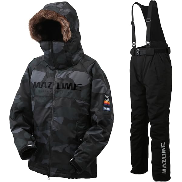 Amazon | mazume CONTACT ALL WEATHER SUIT MZFW-738-02 ブラック L