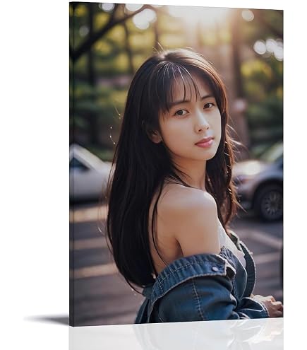 Amazon.co.jp: ロックバンドZARD女性歌手坂井泉水クラシックアート写真