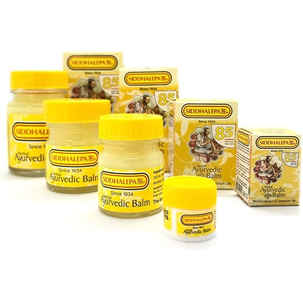 Amazon.co.jp: Siddhalepa® Balm Ayurveda Balm 10g (Pack of 10