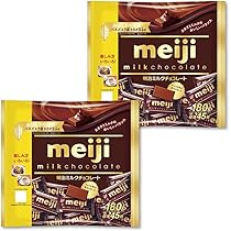 【ミルクチョコ様確認用】 Amazon | 明治 ミルクチョコレート 180g×2袋 計360g 約90枚 個