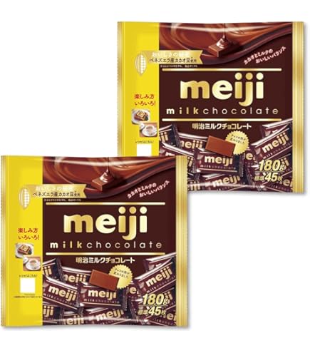 Amazon | 明治 明治ミルクチョコレートビッグパック 180g×12個 | 明治