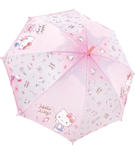 Amazon.co.jp: ハローキティ ステンドグラス傘 長傘 55cm ワンタッチ