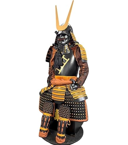 Amazon.co.jp: 等身大 手作り甲冑 鎧 兜 武士 戦国時代 日本製