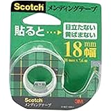 住友スリーエム メンディングテープ(小巻)巻芯径25m/m(ディスペンサー付) CM-18