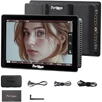 PortKeys LH5P Ⅱ カメラ用モニター&専用ゲージ付き Amazon | Portkeys LH5P II 5.5インチ 2000nit カメラフィールド