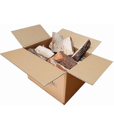 Amazon | ロゴス(LOGOS) 薪3kg 83101350 火が付きやすい 箱入り