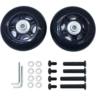 Amazon.co.jp: リモワ2輪に使える交換用静音車輪(ホイール) 2輪スーツ