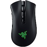 Razer DeathAdder V2 Pro ゲーミングマウス 無線 ワイヤレス 高速無線 Focus+センサー 20000DPI 軽量88g 光学スイッチ 8ボタン Chroma RGB 最大120 時間使用可能なバッテリー 【日本正規代理店保証