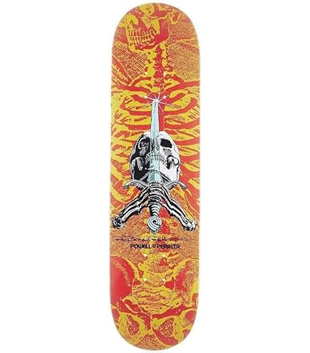 KROOKED DECK クルキッド デッキ TEAM ZIP ZINGER KROOKED ZIP ZINGER DECK ORANGE (7.75 x 30inch)