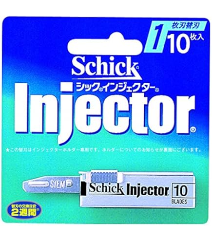 Amazon.co.jp: Schick(シック) シック インジェクター 1枚刃 替刃 (10