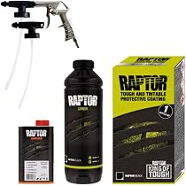 Amazon.co.jp: RAPTOR ラプターライナー ブラックキット 1L : 車＆バイク