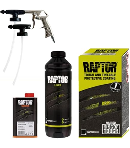 Amazon | U-POL Products 1リットル ラプターキット ブラック NR