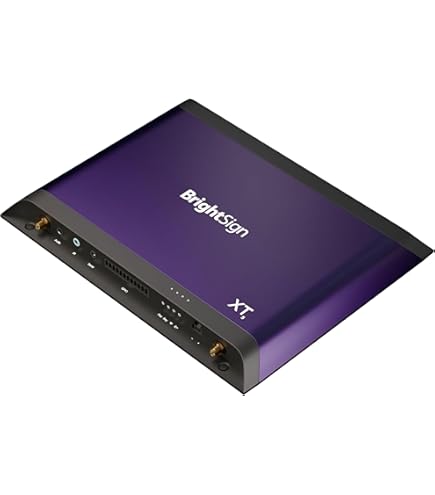 【美品】BrightSign XT244 デジタルサイネージプレーヤー XT4 BrightSign XT244 - Standard I/O Player, Dolby Vision, HDR10