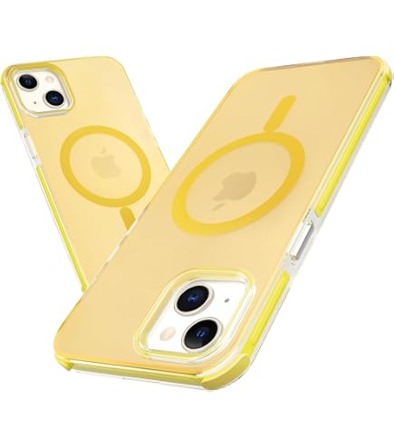 Amazon.co.jp: JETech iPhone 15用 マグネットマットケース (イエロー