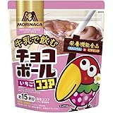 【販路限定品】森永製菓 牛乳で飲むココア＜チョコボールいちご＞ 180g×4袋 [栄養機能食品] カルシウム、ビタミンD、鉄