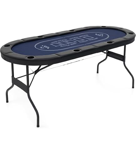 Amazon | Barrington 10 Playerポーカーテーブル82 x 44 | ポーカー