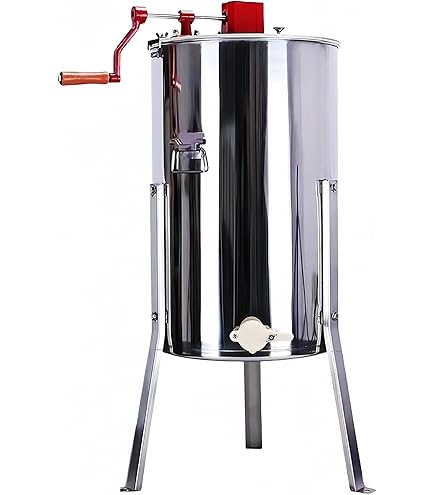 Amazon.co.jp: 遠心分離機 蜂蜜分離機 2フレーム 手動 ステンレス製
