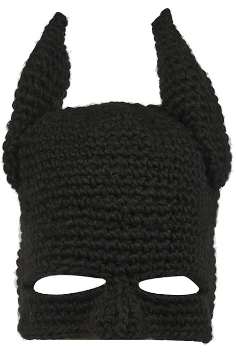 DC Comics Men's Batman Logo Cap Beanie 