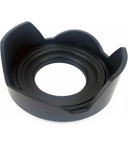 Amazon | JJC リバーシブルレンズフードシェードプロテクターカバー