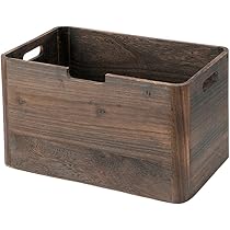 ナチュラルブラウン バスケット 2個セット39.5cm Amazon.co.jp: 平和工業 スタッキングバスケット 浅型 前開き