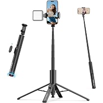 Amazon | Ulanzi MT86 三脚 スマホ三脚 四脚安定 自動開閉 片手で操作