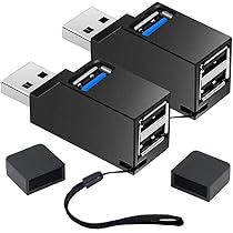 Amazon | サムコス USBハブ 3ポート 2個セット 超小型 USB3