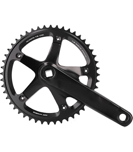 Amazon | WGMシングルスピードクランクセット48T、170mmクランクアーム