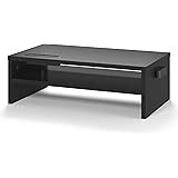 Amazon Amazonベーシック モニタースタンド 木製 ブラック Amazonベーシック Amazon Basics モニタアーム スタンド 通販