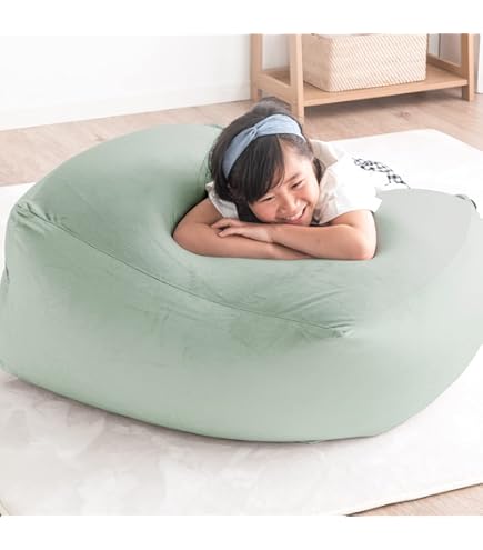 Posh Creations ビーズクッション チェア チャコールグレー プレ大 Amazon.co.jp: Posh Creations ビーズクッション チェア