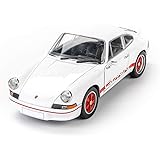 ウィリー WELLY 1/24 1973 ポルシェ 911 カレラ RS2.7 ホワイト Porsche 911 Carrera RS 2.7 ダイキャストカー [並行輸入品]