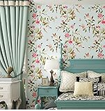 20.8 " by 393.7 " ( 57sqft )モダン不織布壁紙花鳥パターンWallcoveringsの寝室ダイニングホール 7b-QZ-11