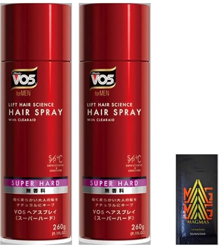 Amazon | VO5 スーパーキープヘアスプレーMEGAハード 無香料 (330ml(x3