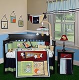 SISI Baby Bedding - All Star 15 PCS Crib Bedding Set by Sisi