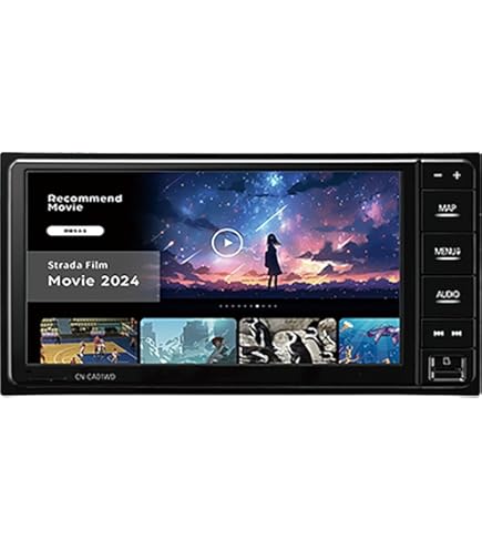 Panasonic CN-HA02WD カーオーディオデッキ カーナビ HA02WD/HA02D HE02WD/HE02D カーナビ Strada