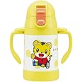 SKATER 両手ストロー ステンボトル 240ml しまじろう STWM3
