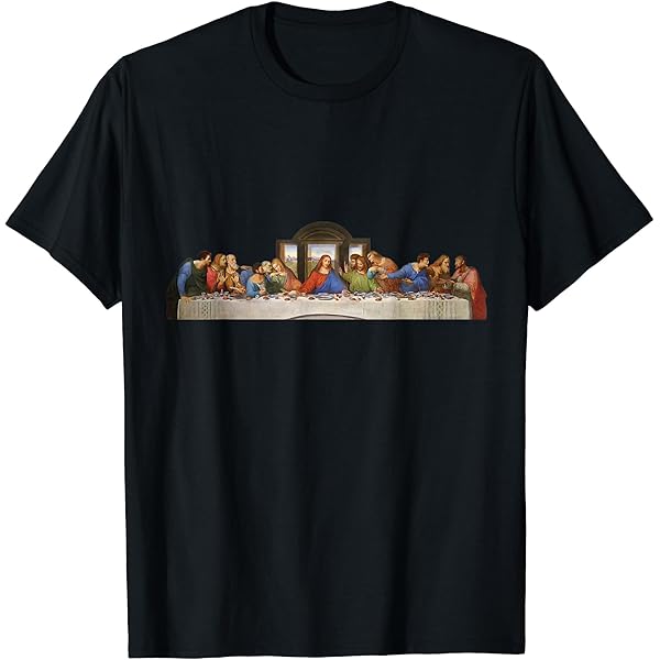 Amazon | 最後の晩餐 Tシャツ | Tシャツ・カットソー 通販