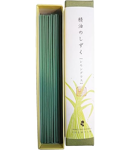 Amazon | 淡路梅薫堂のお香セット 精油のしずくレロラ ラベンダー