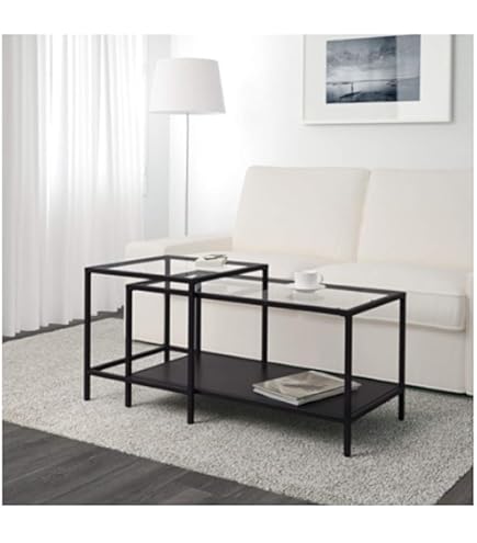 Amazon.co.jp: IKEA (イケア) VITTSJO ヴィットショー ネストテーブル2