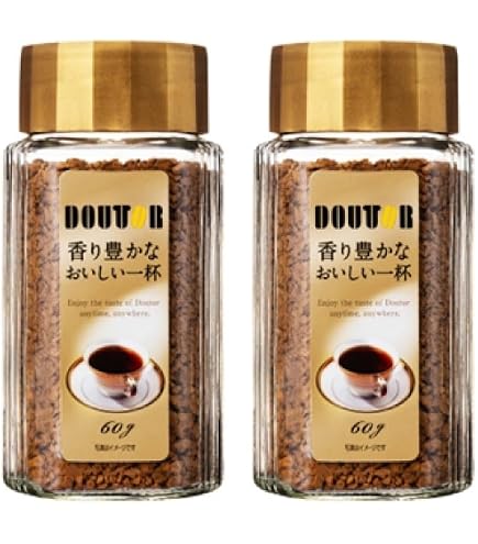 Amazon.co.jp: ドトール インスタントコーヒー 香り豊かなおいしい一杯
